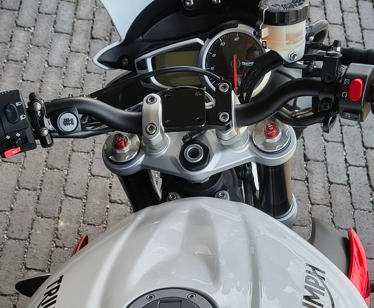 Support pour GPS/smartphone Triumph Street Triple 2013 - 201, Motos, Enlèvement ou Envoi