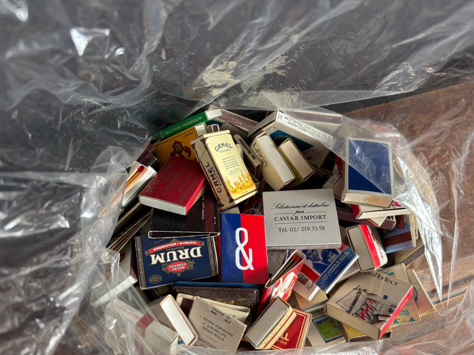 Lot vintage luciferdoosjes – oude reclame en merken, Verzamelen, Ophalen of Verzenden