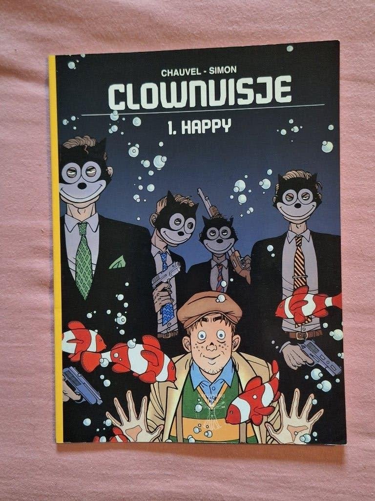 clownvisje 1-4 (volledige reeks), Meerdere stripboeken, Ophalen of Verzenden, Nieuw