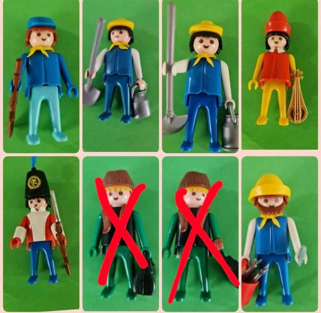 Vintage playmobil figuren : jaren '70, Kinderen en Baby's, Speelgoed | Playmobil, Ophalen of Verzenden