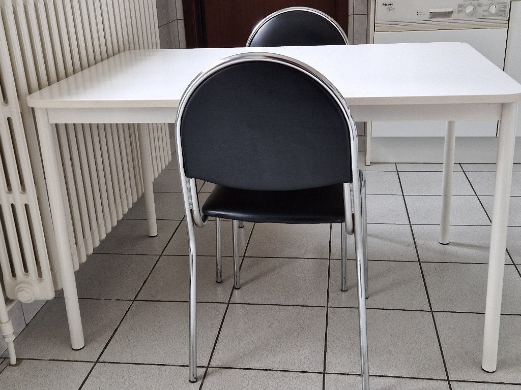 Keukentafel met 4 stoelen, Ophalen, Gebruikt
