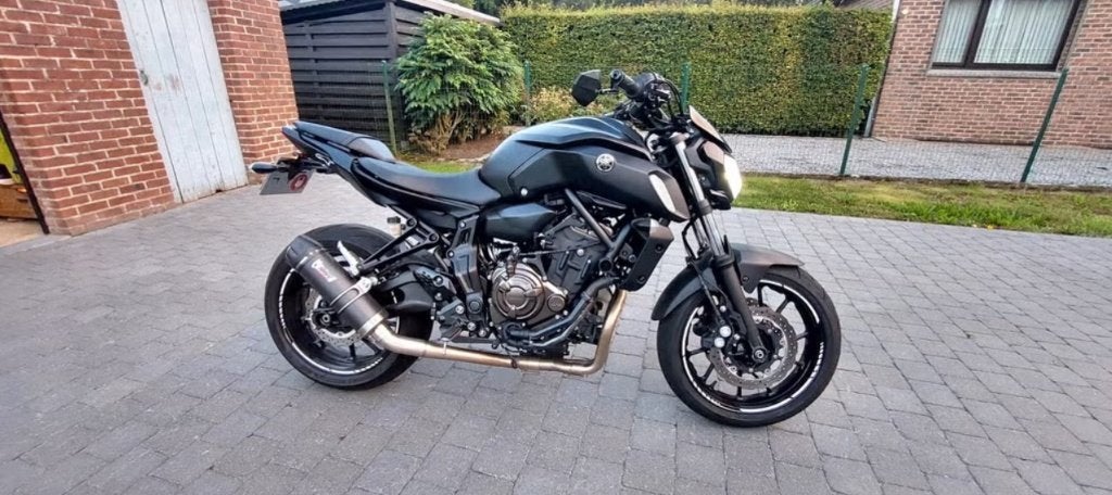 yamaha MT 07 uitlaat, Motoren, Ophalen, Gebruikt