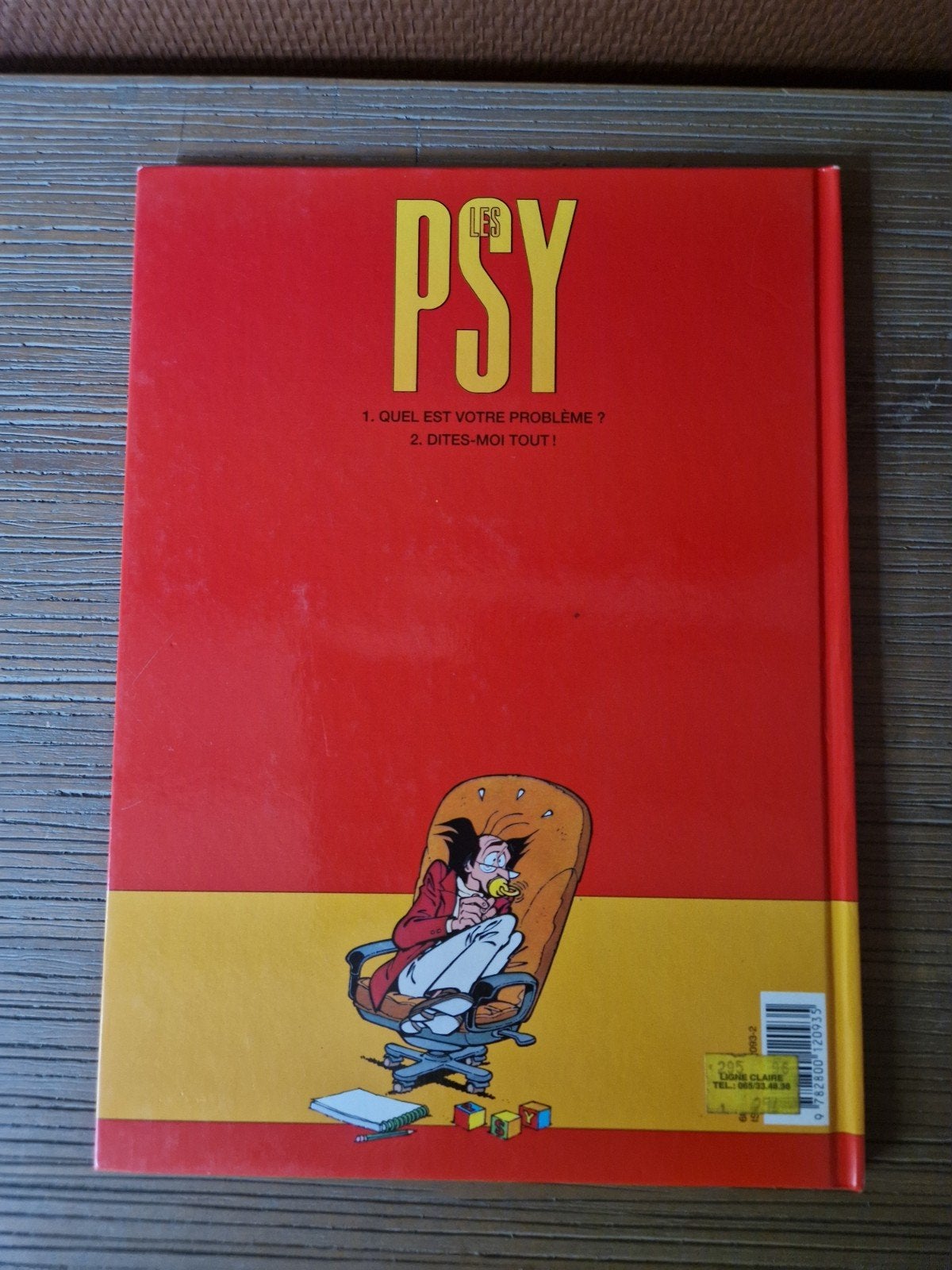 Bd les psy 1, Livres, Enlèvement ou Envoi
