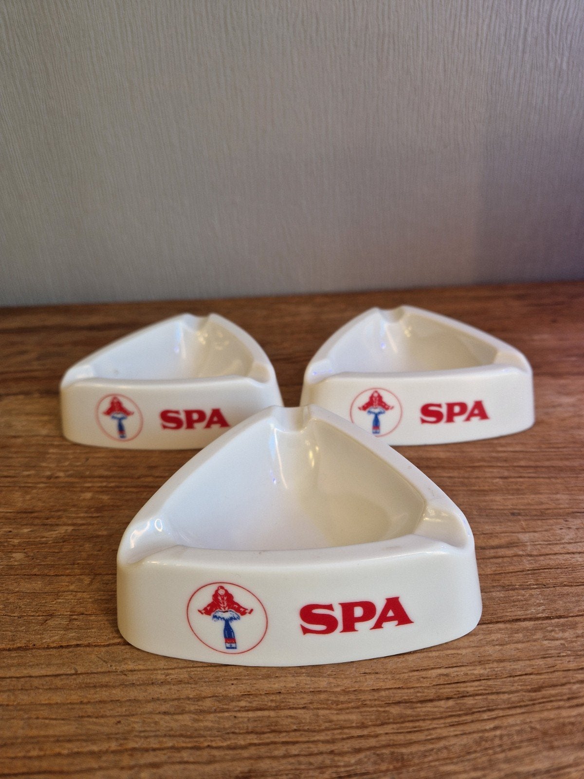 3x vintage asbak spa Cigebi Ornamin, Ophalen of Verzenden