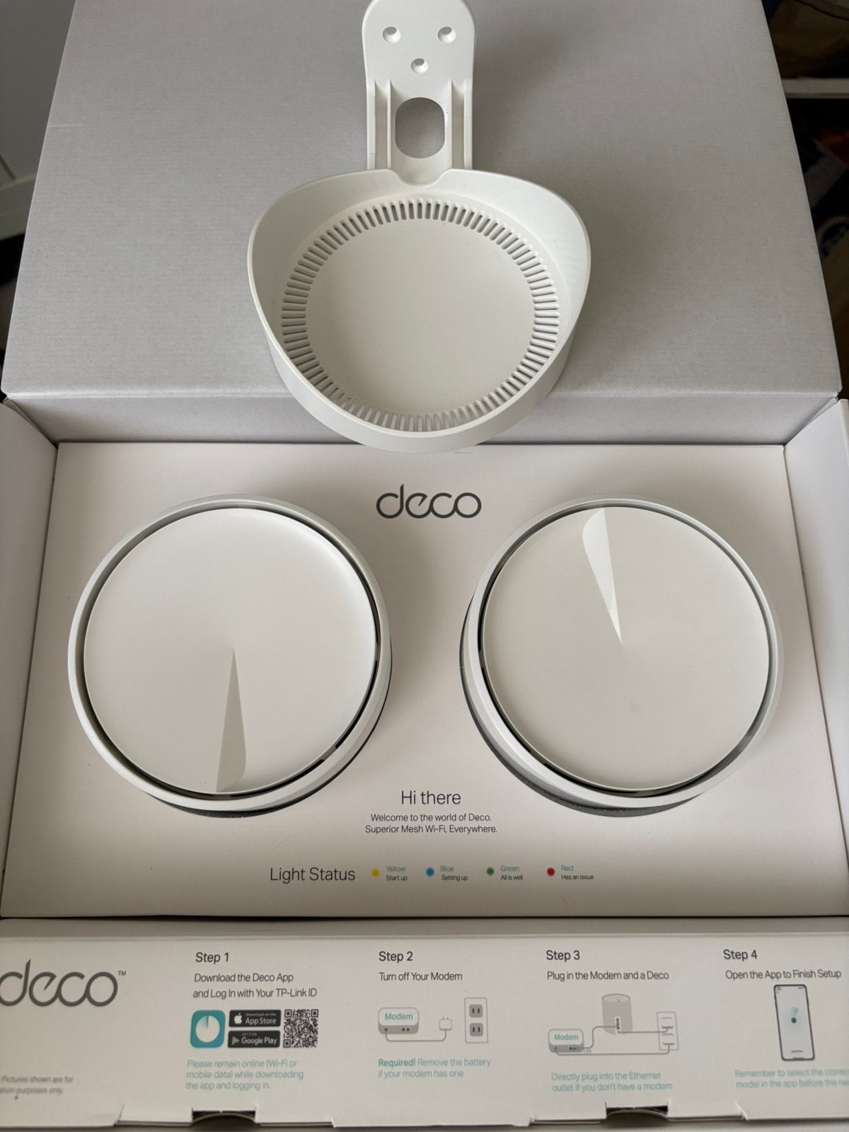 TP-Link Deco X50 WiFi 6 Mesh-systeem – 2-pack + muurbeugel, Ophalen of Verzenden, Nieuw