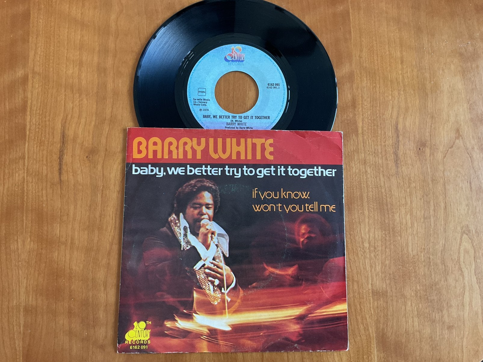 Barry White - Baby, we better try to get it together., Ophalen of Verzenden, Gebruikt