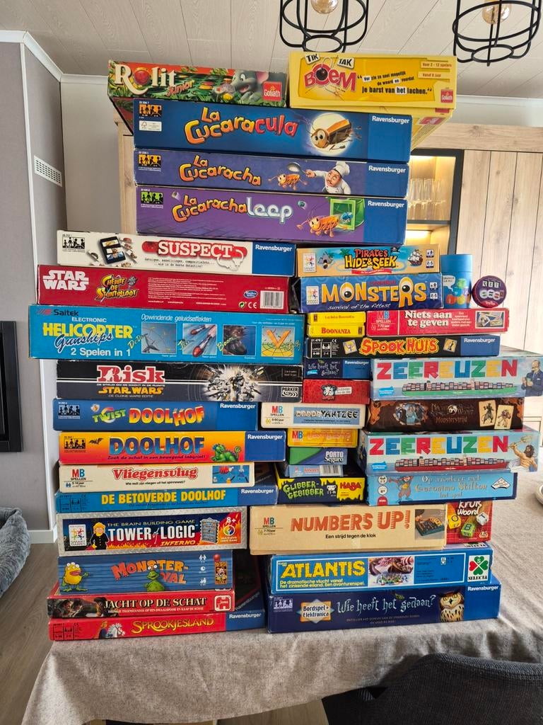 Groot lot gezelschapsspellen, Hobby en Vrije tijd, Ophalen