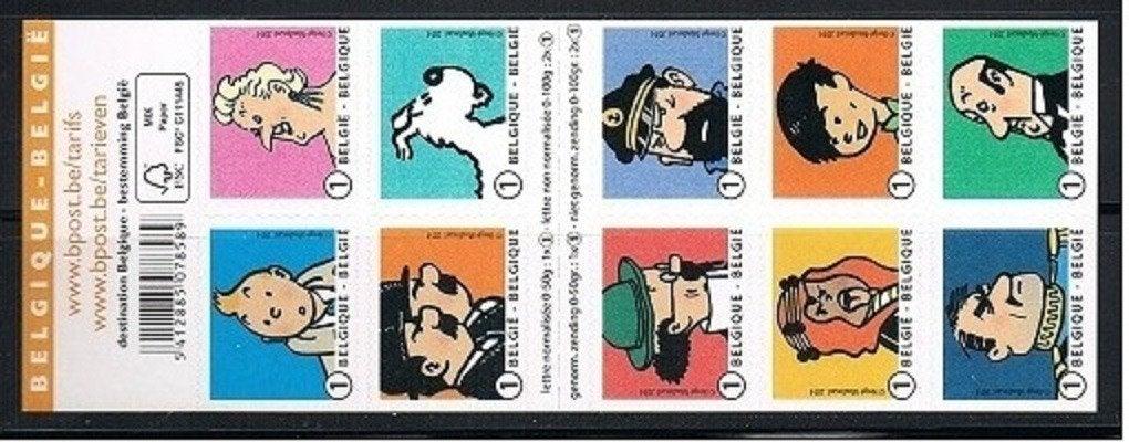 Année 2014 : carnet 146 ** - Tintin, Enlèvement