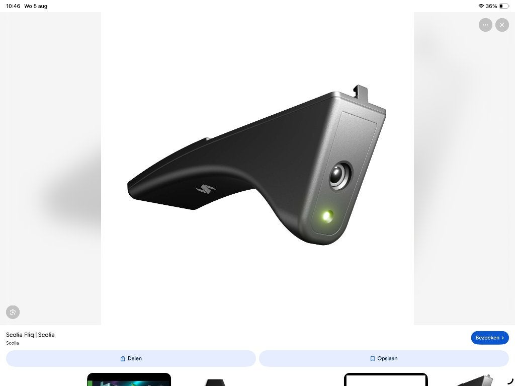 Fliq scolia, Ophalen, Zo goed als nieuw