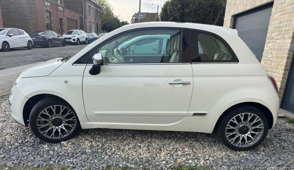 Fiat 500 Lounge 2013 1.2 ess euro 5 prête à immatriculer, 1242 cm³, Euro 5, Beige, Berline