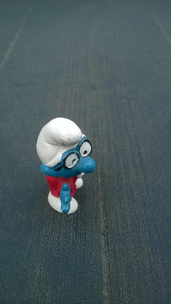 Brilsmurf als advocaat 2.0016, Ophalen of Verzenden, Gebruikt, Brilsmurf, Poppetje, Figuurtje of Knuffel