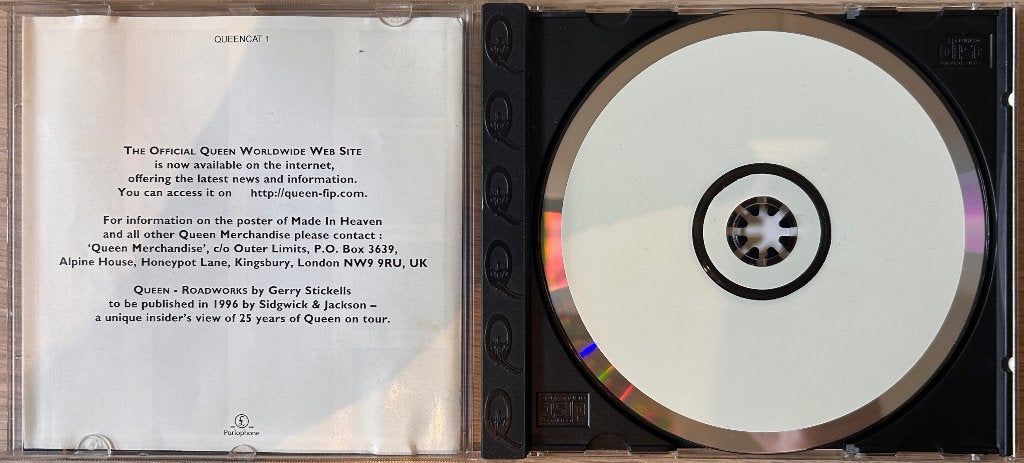 QUEEN - Made in heaven ( CD; misprint, blank label ), CD & DVD, CD | Rock, Comme neuf, Rock classique, Édition spéciale, Album