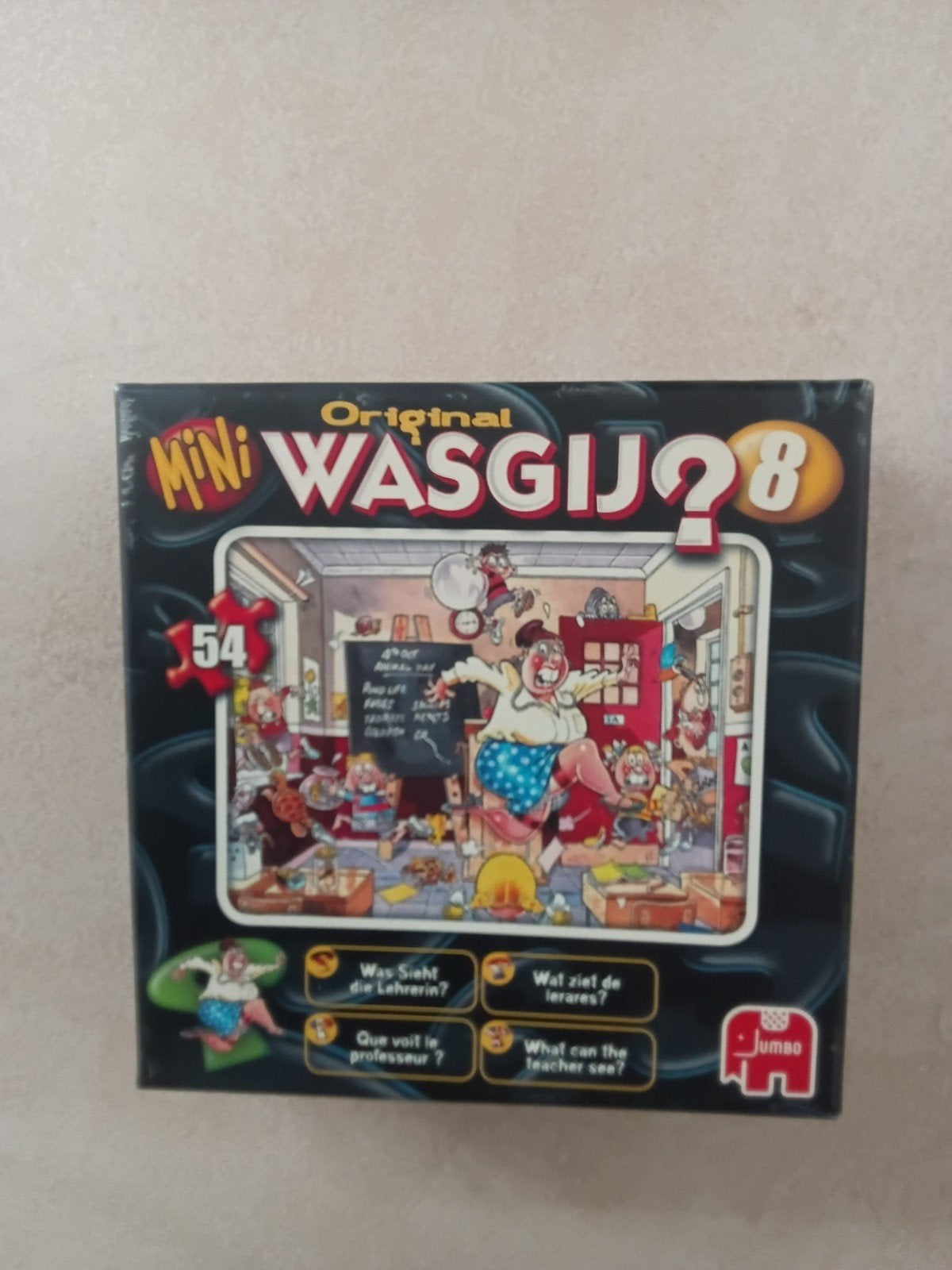 puzzel Wasgij original 8 .54 st grote stukken, Ophalen of Verzenden, Meer dan 50 stukjes, Zo goed als nieuw