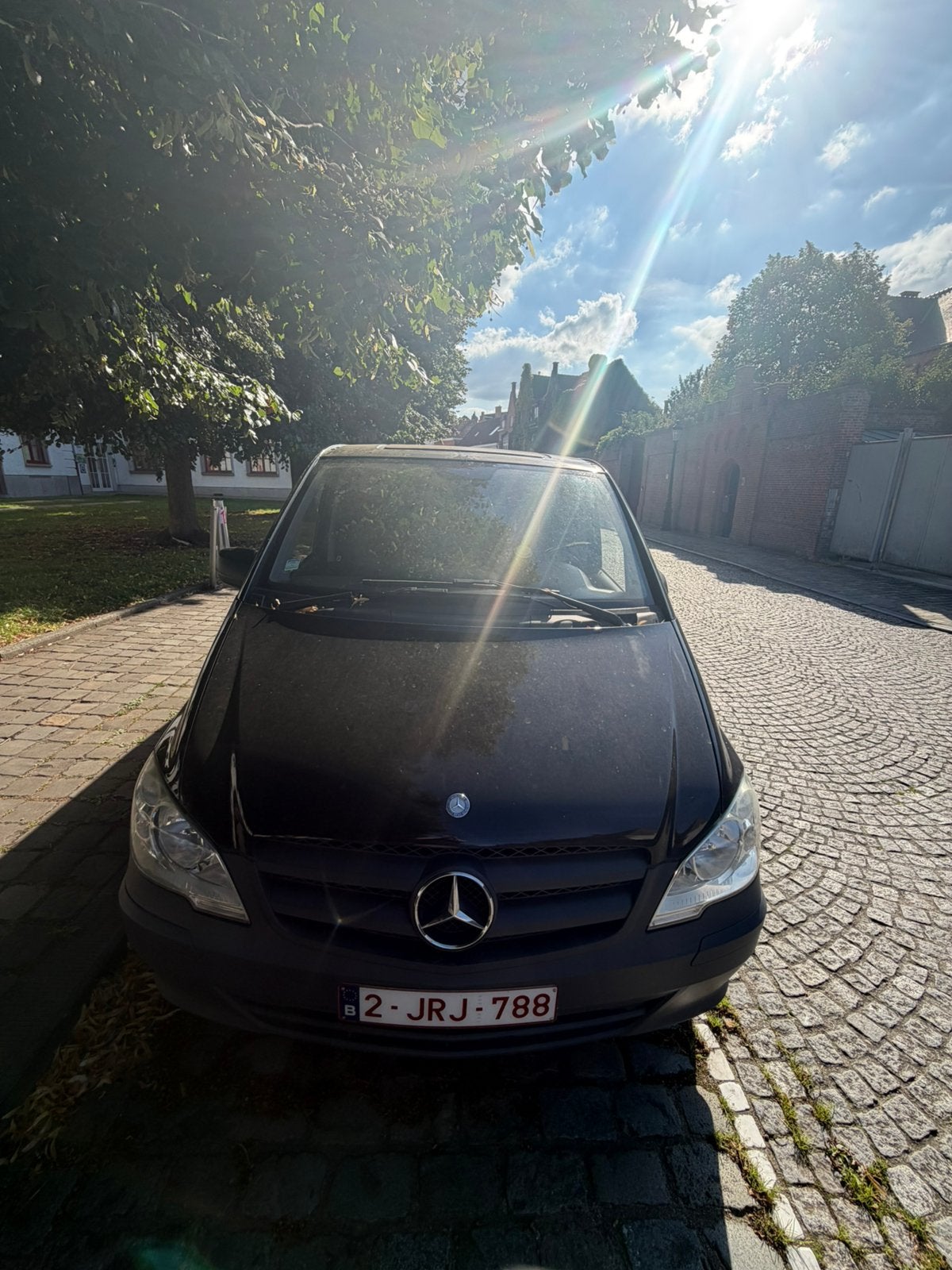 Mercedes Vito 113CDI (lichte vracht), Autos, Achat, 4 portes, Boîte manuelle, Noir