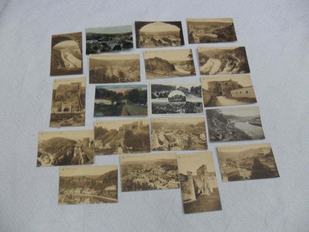 Vintage lot ansichtkaarten De staat Bouillon (zie foto's), Ophalen of Verzenden, Luxemburg