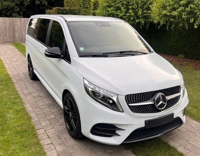 V300 AMG LINE DUBBELE CABINE, Autos, Cuir, Euro 6, Entretenue par le concessionnaire, Noir