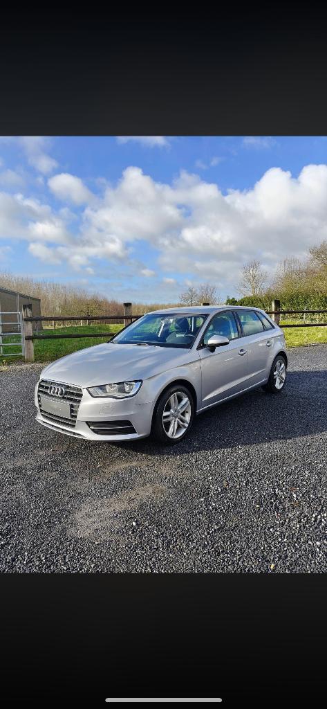 Audi a3, Cuir, Argent ou Gris, Euro 6, Boîte manuelle