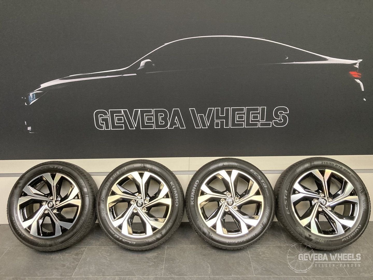 18” originele Renault Arkana Captur Symbioz velgen + banden, Autos : Pièces & Accessoires, Pneus et Jantes, 215 mm, Véhicule de tourisme
