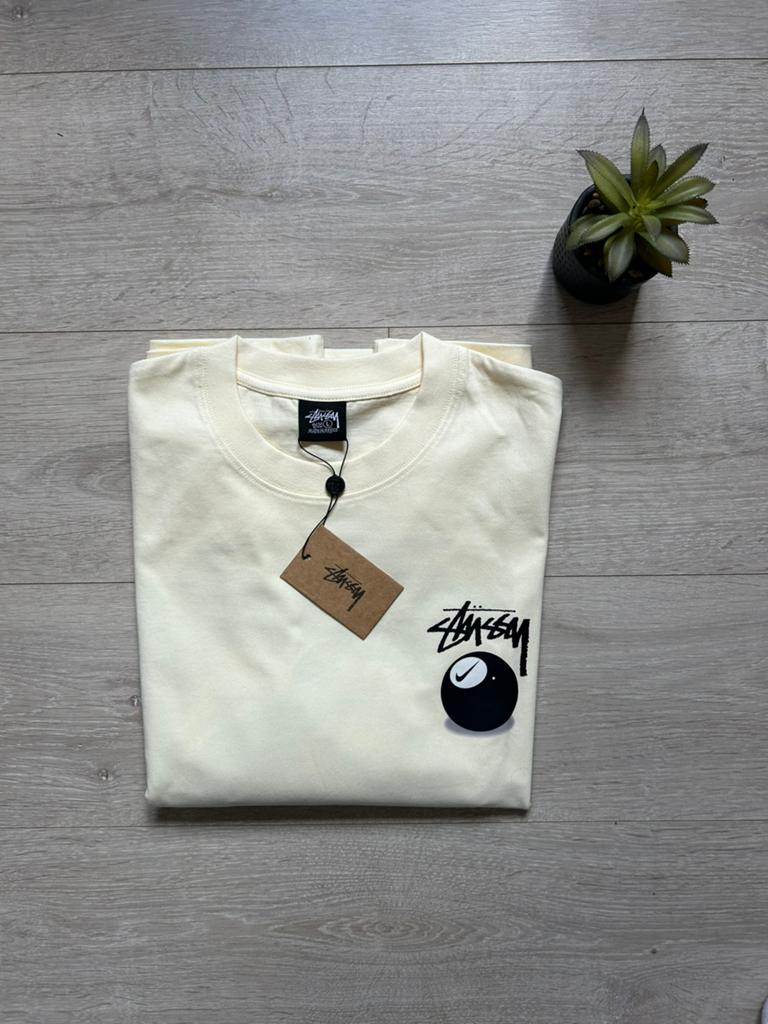 Stüssy longe sleeve - maat L, Kleding | Heren, T-shirts, Verzenden, Nieuw, Maat 52/54 (L), Beige