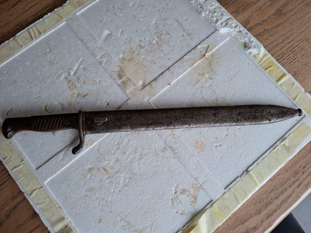 Duitse M98/05 n.A. verwijderde zaagrug, Verzamelen, Ophalen of Verzenden