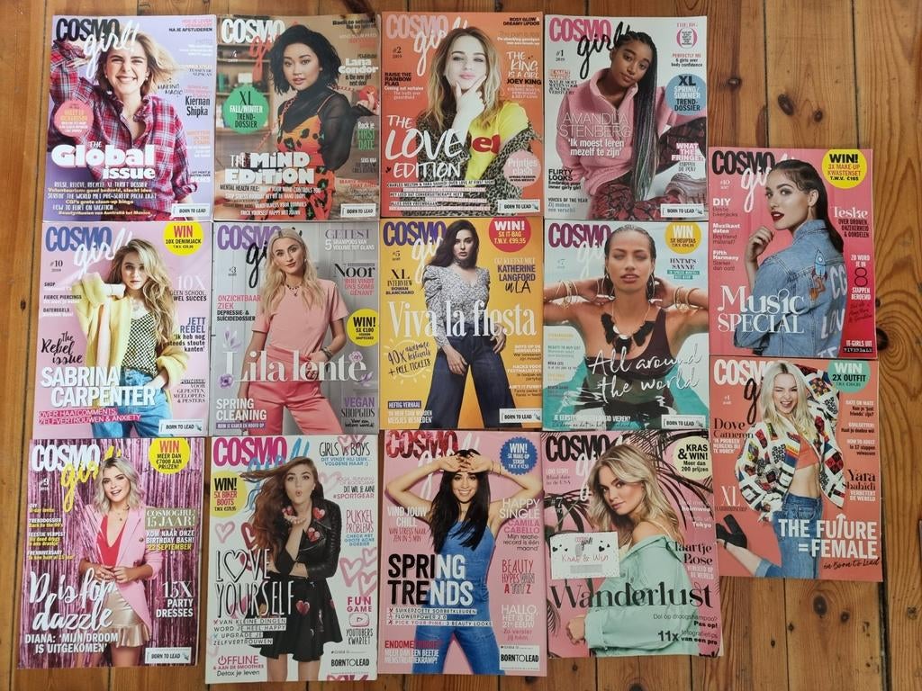 14 Cosmo girl ! tijdschriften 14-19 jaar, Enlèvement