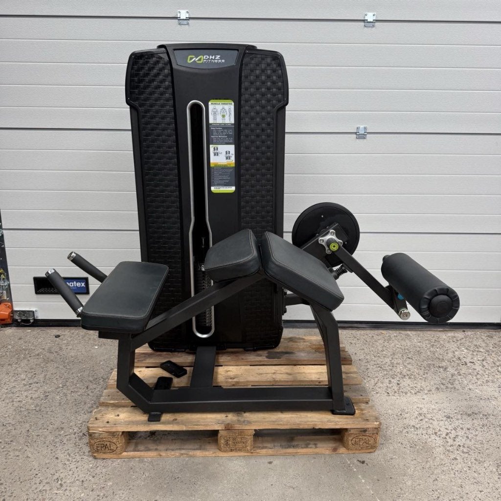Dhz lying leg curl/ beinbeuger/ bein beuger/ Black, Ophalen of Verzenden, Gebruikt