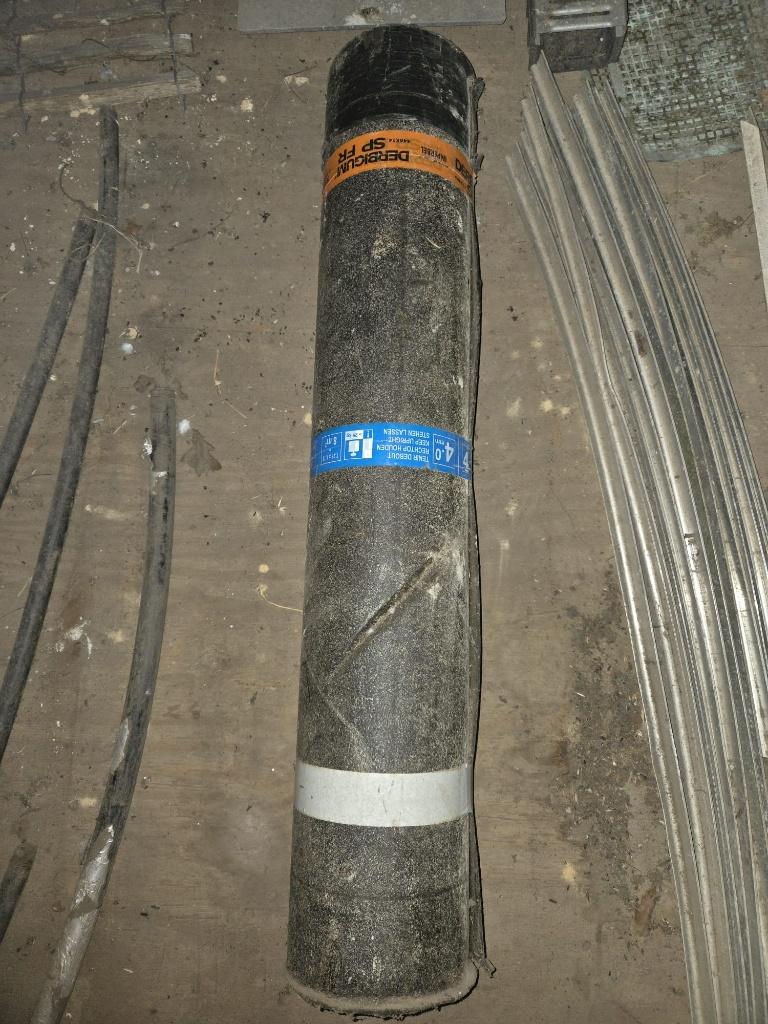 rol roofing, Enlèvement