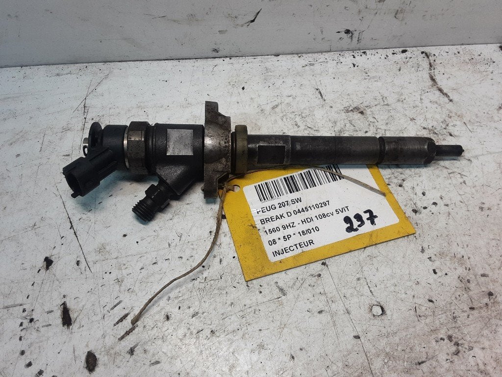 INJECTEUR Peugeot 207 SW (WE / WU) (0445110297), Kontakt-peugeot@peugeot.com, Utilisé, Peugeot Deutschland GmbH, Bahnhofsplatz
65423  Rüsselsheim, DE
