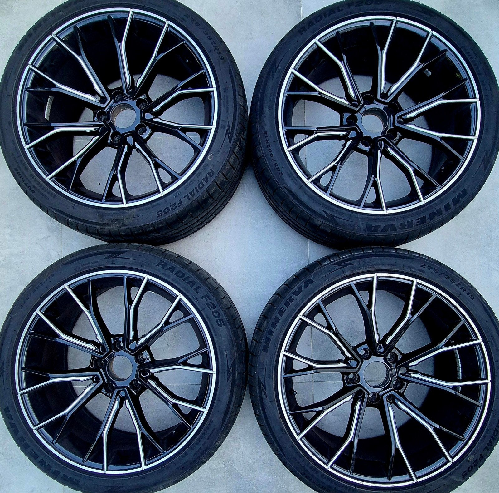 BMW 19 INCH BREEDSET M VELGEN MET GOEIE BANDEN 5X120, Auto-onderdelen, Banden en Velgen, Ophalen, 19 inch, Zomerbanden, Banden en Velgen
