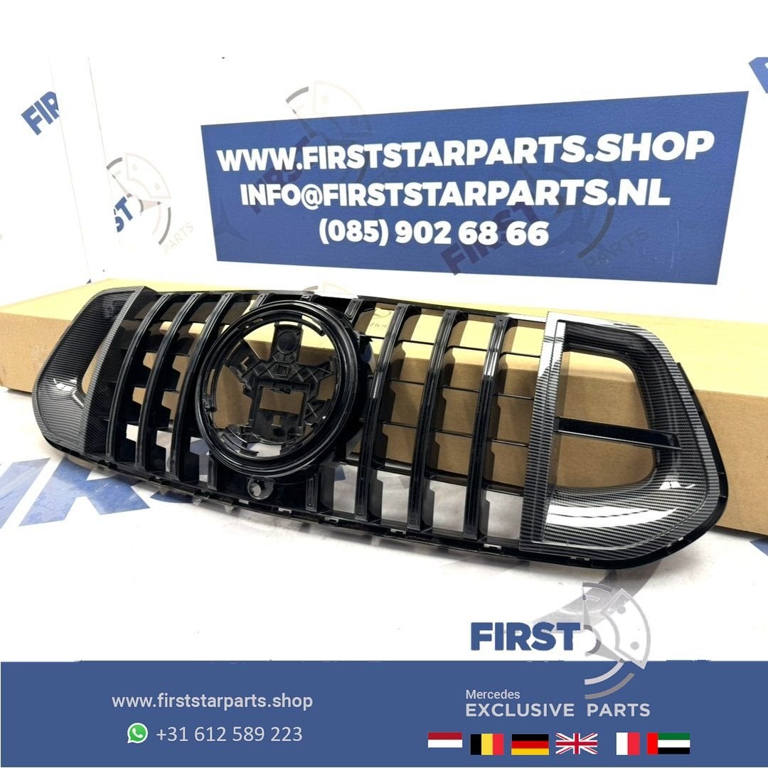 V167 C167 GLE KLASSE BRABUS GT GRIL CARBON W167 2021-2025 PA, Gebruikt, -, Ophalen of Verzenden, -