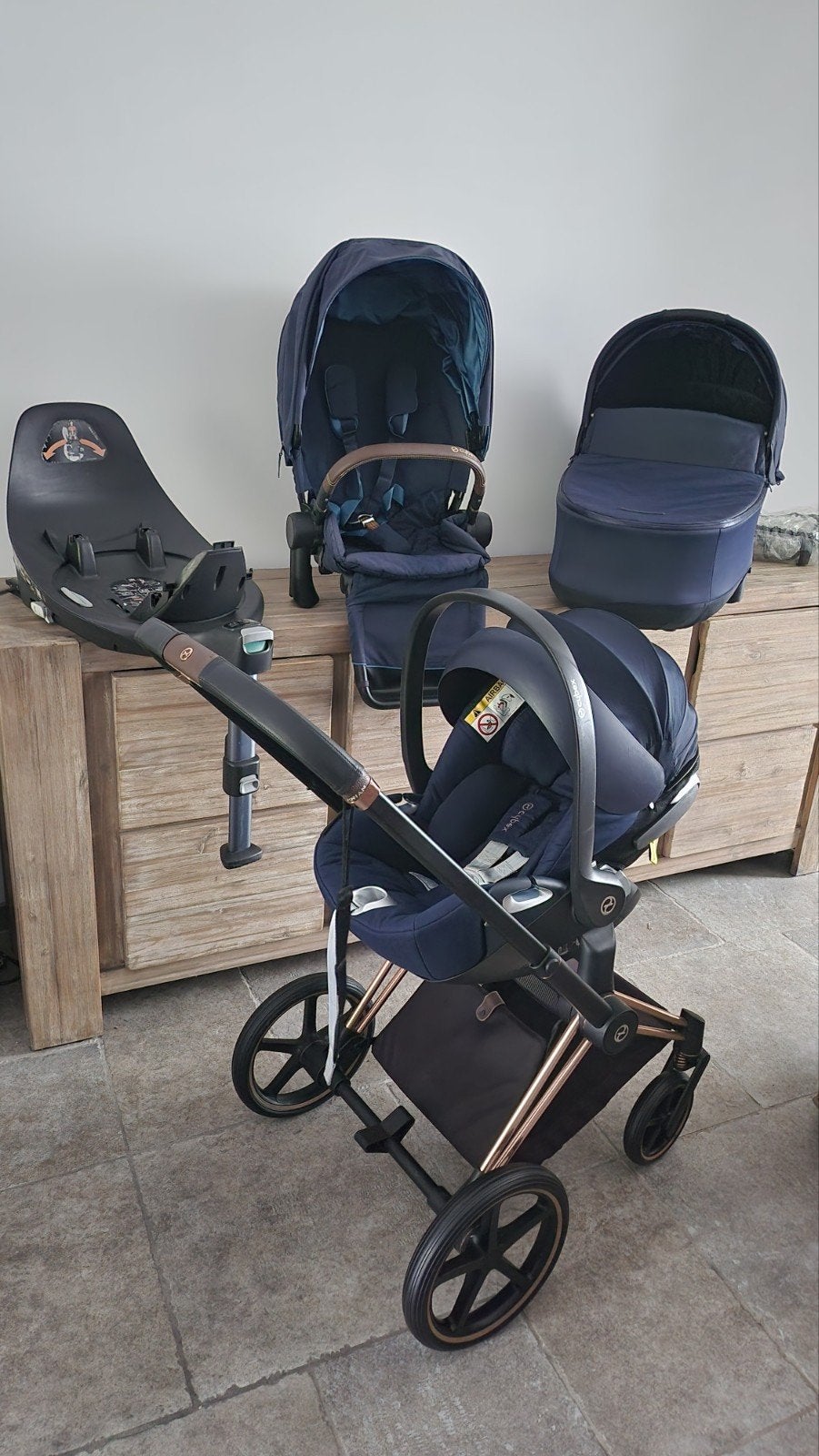 poussette Cybex Priam Blue Navy., Enlèvement, Comme neuf, Poussette, Autres marques