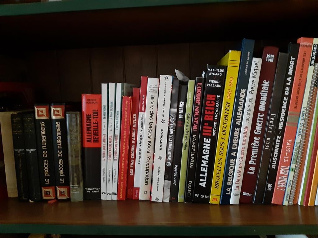 Livres sur la première et deuxième guerre mondiale, Ophalen of Verzenden