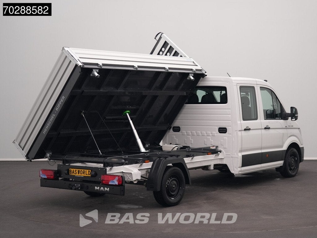 MAN TGE 3.180 Driezijdige Kipper Automaat Dubbel Cabine 2025, Autos, Neuf, Achat, Euro 6, Entreprise