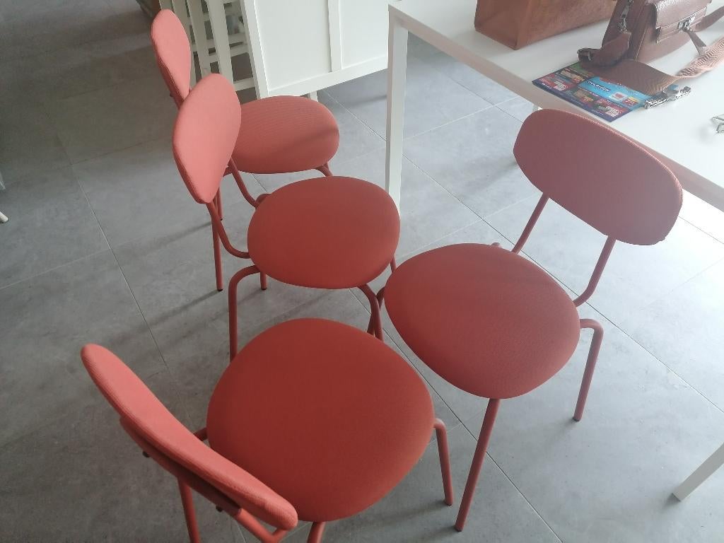 stoelen - set van 4, Huis en Inrichting, Stoelen, Ophalen, MODERN, Zo goed als nieuw, Vier