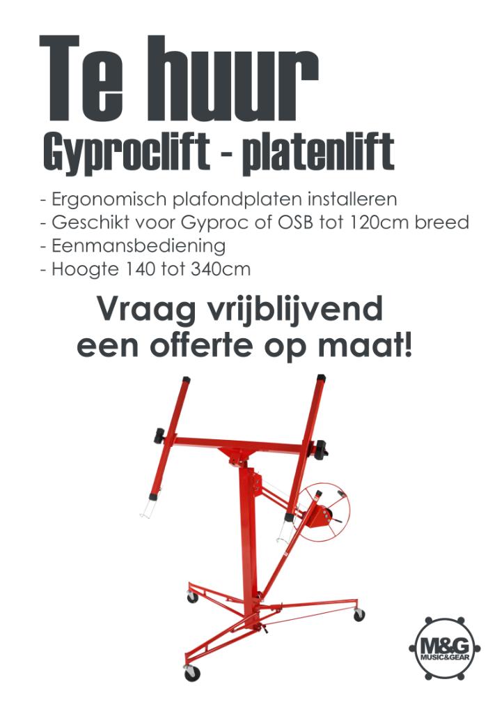 Gyproclift 3m40, Ophalen, Nieuw, Overige typen