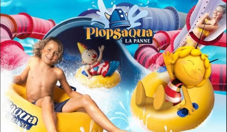 2-tickets volwassenen & 2 kinderen Plopsaqua De Panne 60 EUR