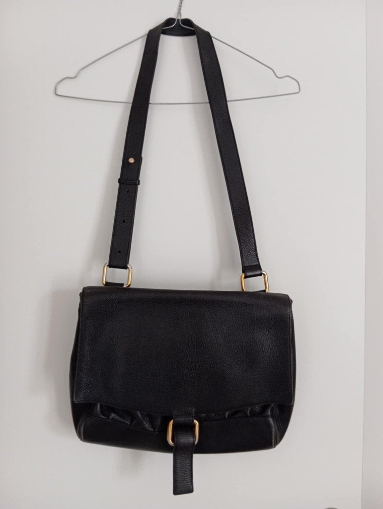 Cabas Delvaux, Bijoux, Sacs & Beauté, Enlèvement ou Envoi, Utilisé, Noir