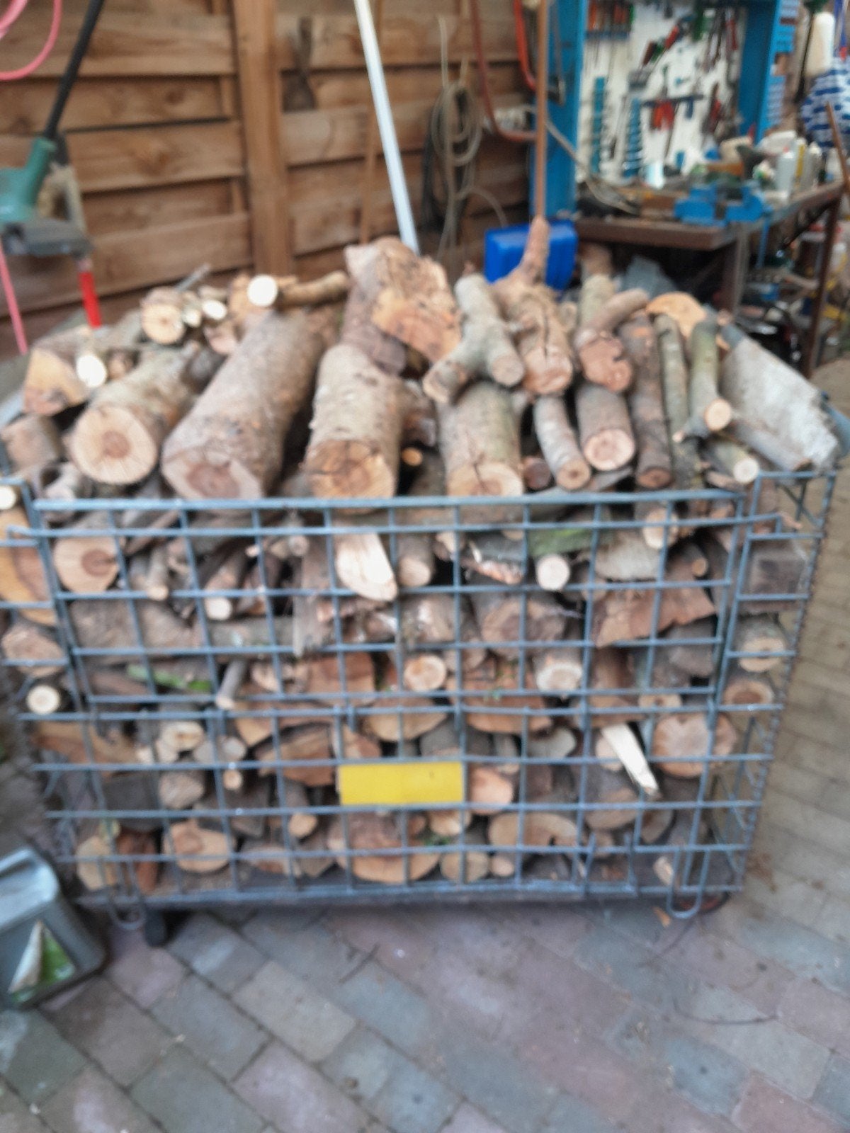 kar stook hout, Tuin en Terras, Ophalen