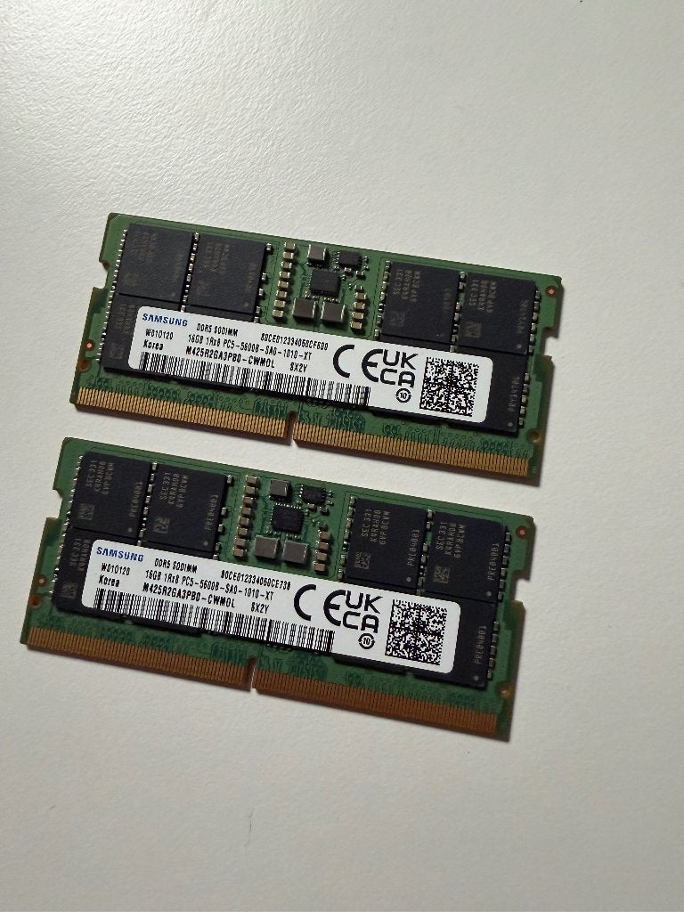 Samsung DDR5 16GB x 2, Ophalen, 32 GB, 5600 mHz, Zo goed als nieuw