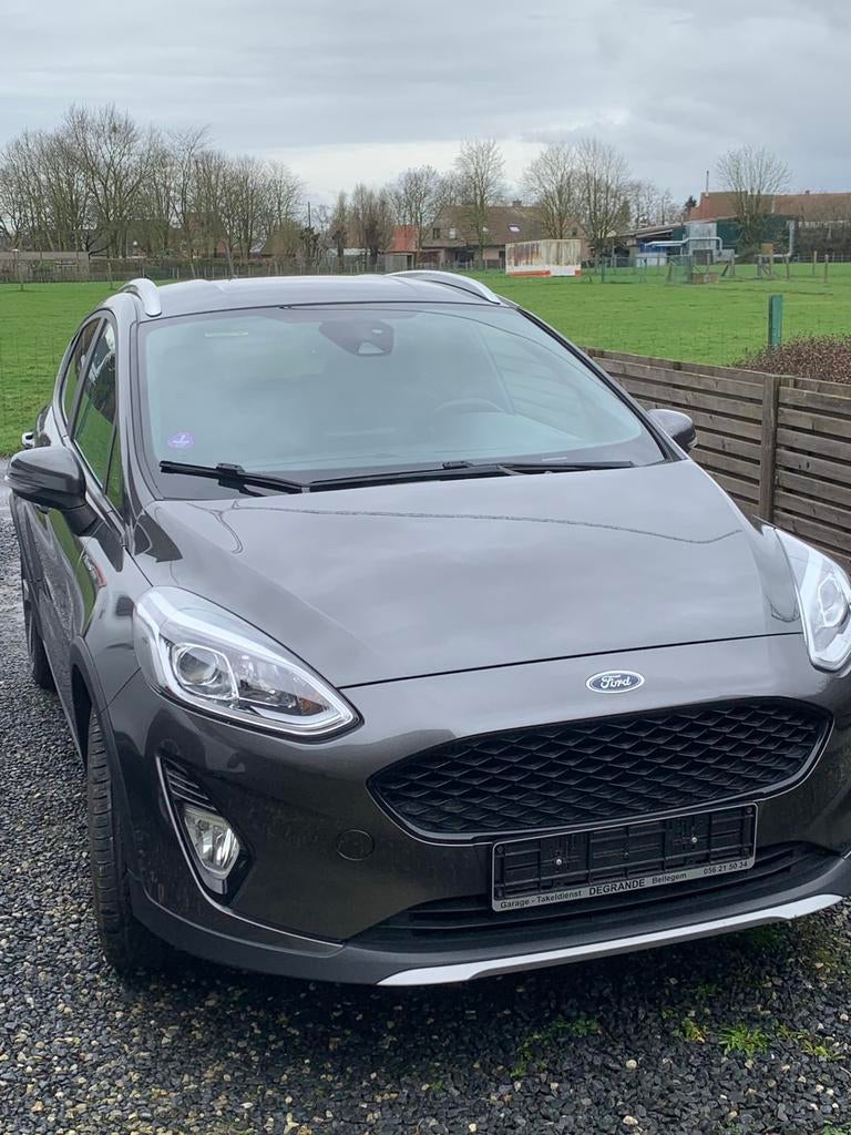 Ford fiesta, Auto's, Leder en Stof, 5 deurs, Particulier, Zilver of Grijs