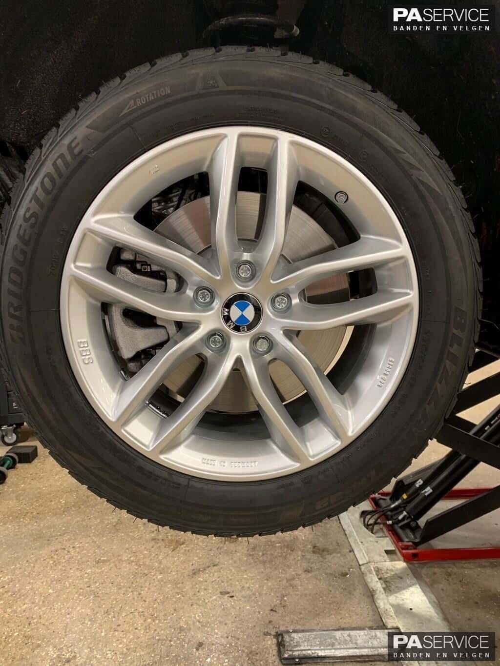 Nieuw 18 inch BBS SX BMW X1 F48 set incl Vredestein en TPMS, Neuf, -, -, Jante(s)