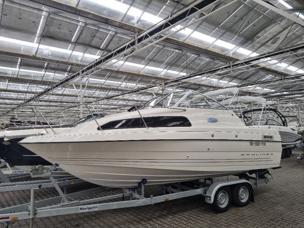 Bayliner 222 Classic Cruiser 2005 Mercruiser 5.0 L 220 PK, Watersport en Boten, Ophalen, Binnenboordmotor, Zo goed als nieuw, Bayliner
