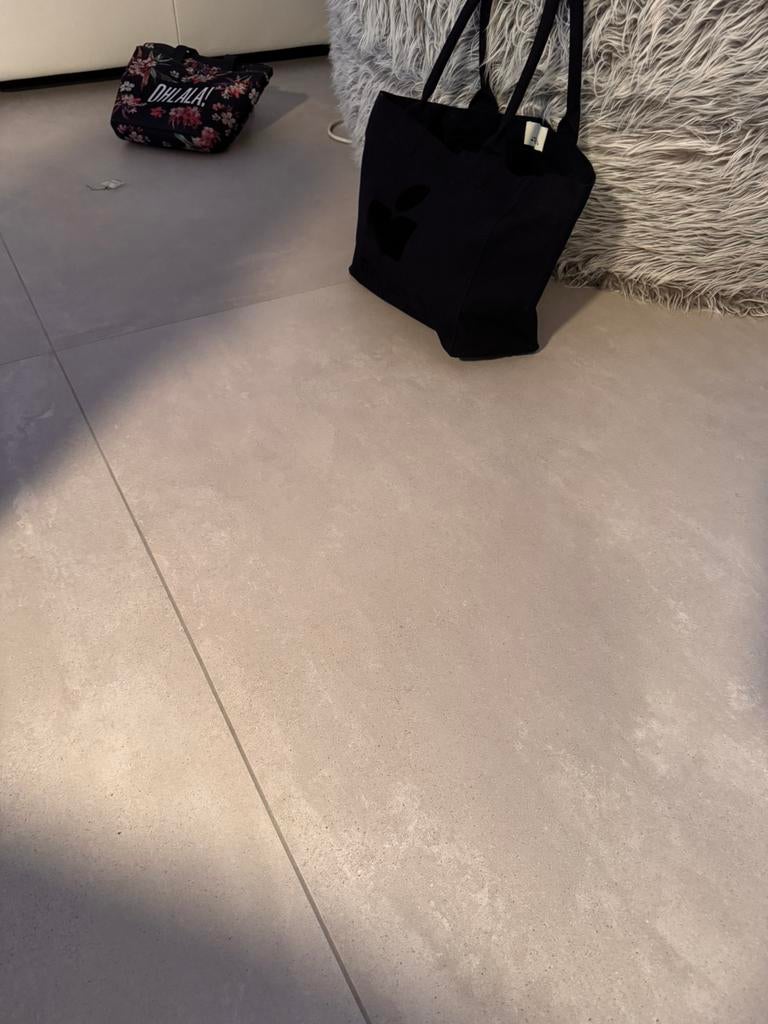 Lot Lichtgrijze tegel 120/120, Ophalen, 60 cm of meer, Nieuw, 10 m² of meer
