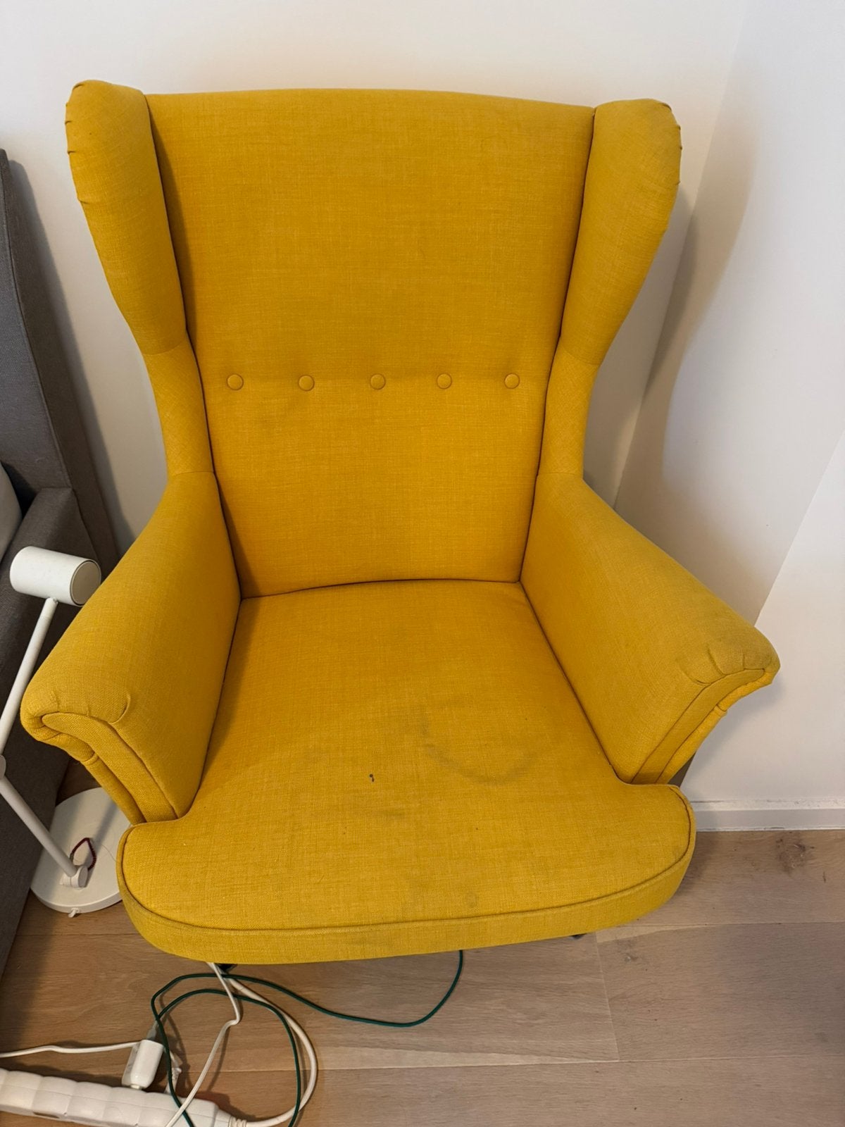 Fauteuil Ikea jaune, Enlèvement, Utilisé, Synthétique