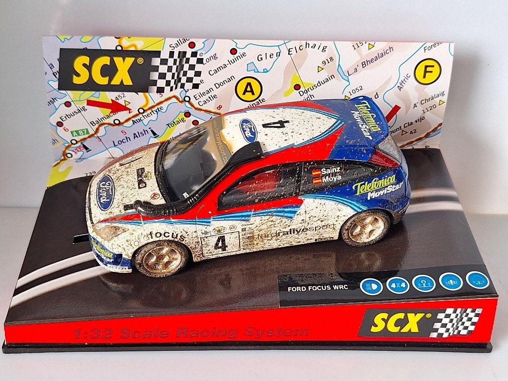 Scx Ford Focus WRC Rally Costa Brava 02 4 Carlos Sainz 6094, Overige merken, Racebaan, Nieuw, Ophalen of Verzenden