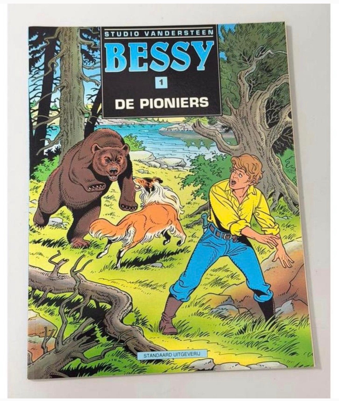 BESSY nr. 1 – De Pioniers | 1e druk 1991 Studio Vandersteen, Boeken, Stripverhalen, Zo goed als nieuw, Ophalen of Verzenden