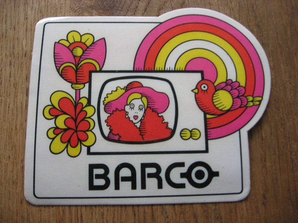 Sticker Barco 12,5 x 10,5 cm, Enlèvement ou Envoi, Neuf, Autres types