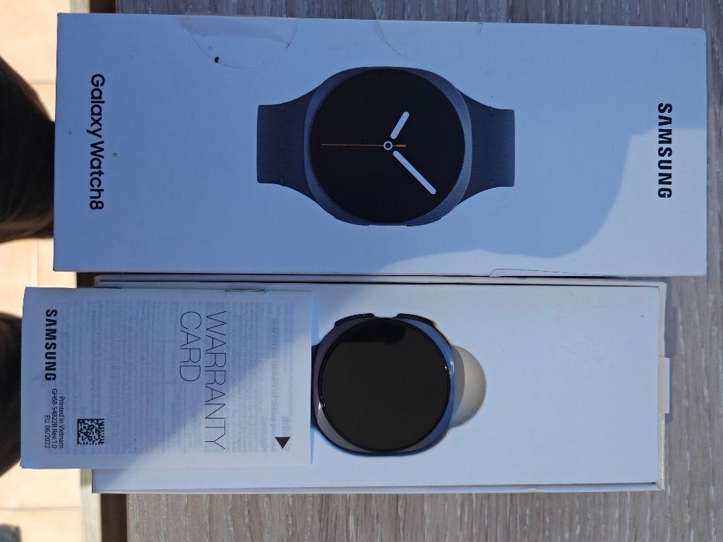 Samsung Galaxy watch 8, Enlèvement ou Envoi, Comme neuf, Samsung, Noir