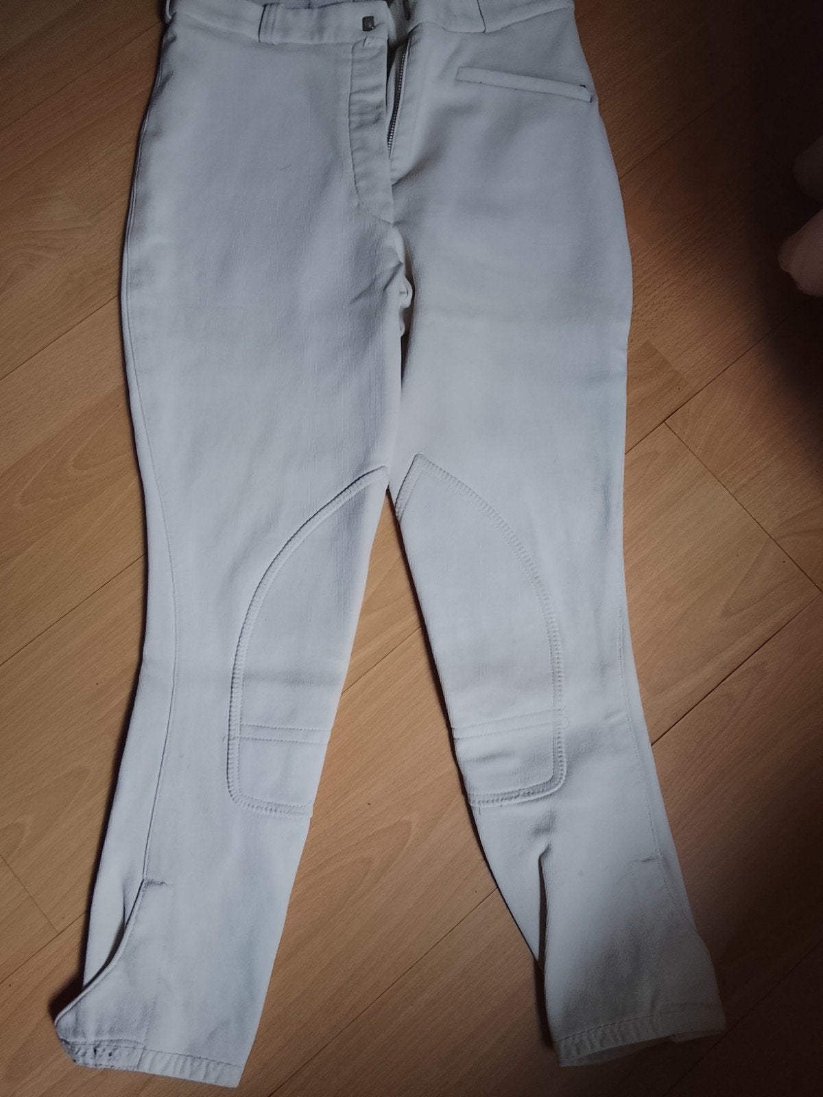 25euro witte zo goed als nieuwe rijbroek m 42_44, Enlèvement