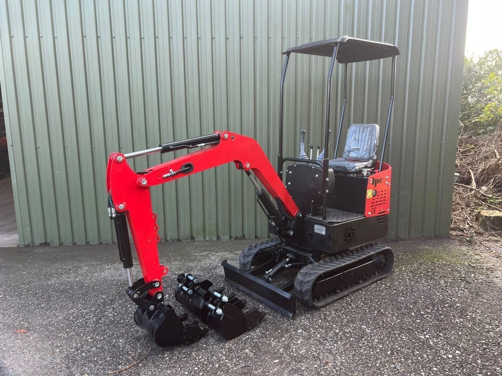 Wolf HT12 minigraver diesel NIEUW actiemodel 1100kg compact, Articles professionnels, Enlèvement ou Envoi, Excavatrice